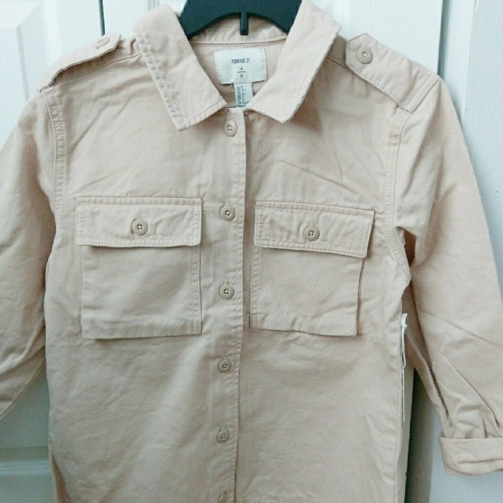 Forever 21 - Pink Utility Jacket